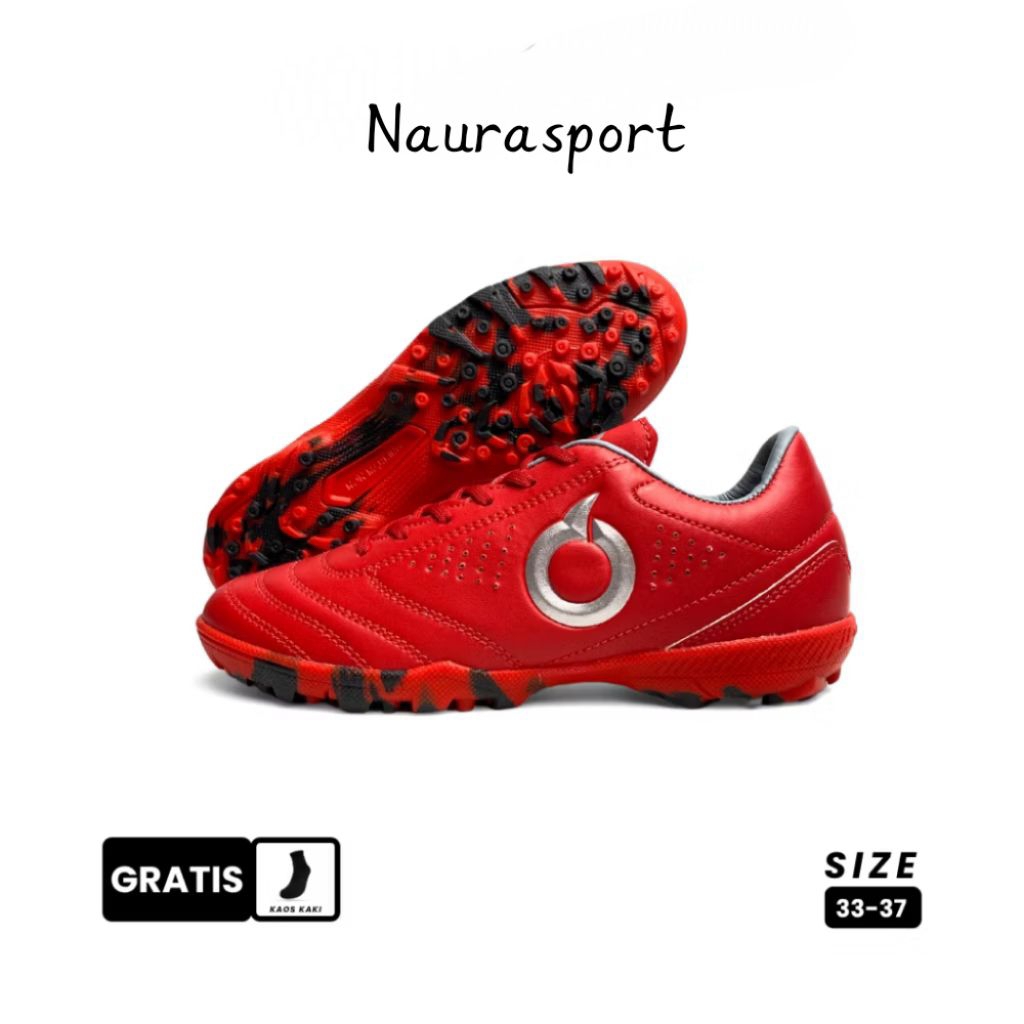 SEPATU FUTSAL OURTUSEIGHT FORTE MERAH JUNIOR TERLARIS PALING BEST SELLER