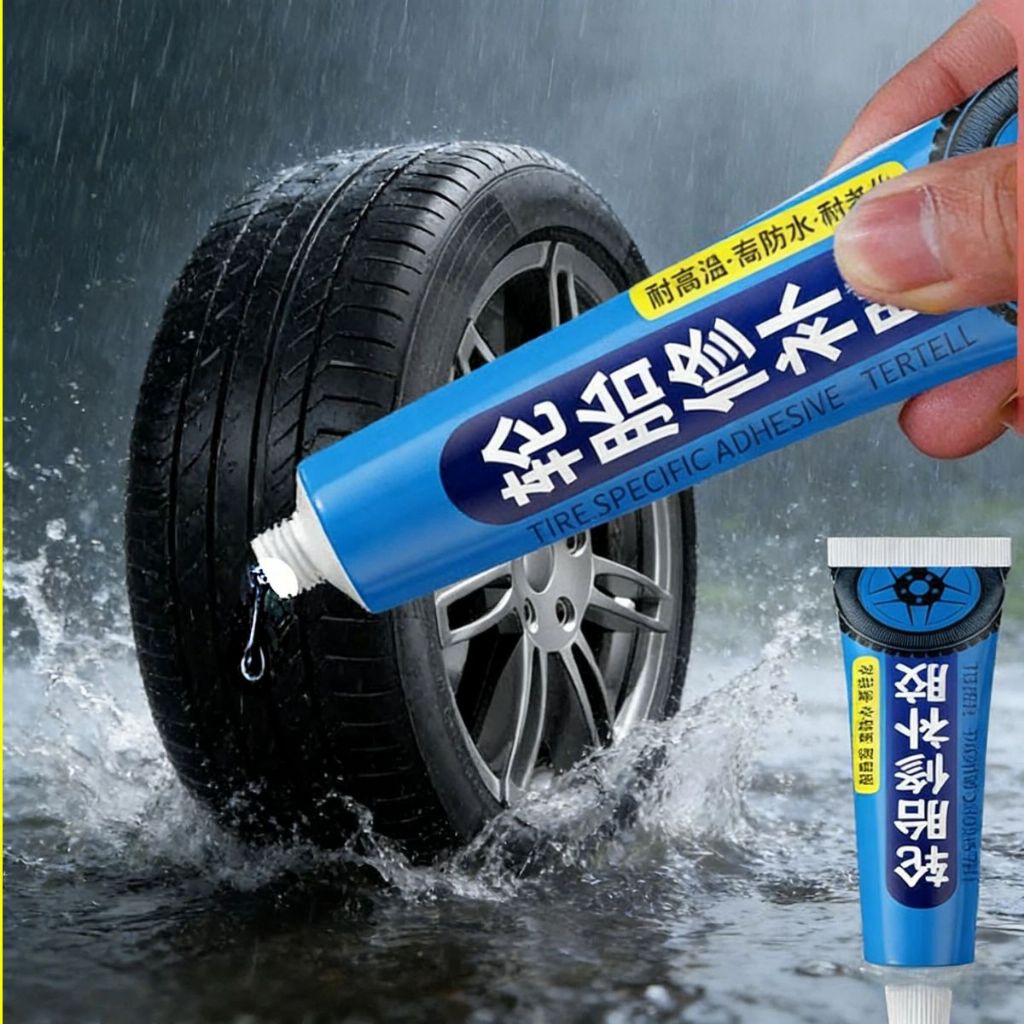 lem tambal ban tubeless motor luar mobil sobek 30ML tambal ban tip top penambal bocor dan rembesan U
