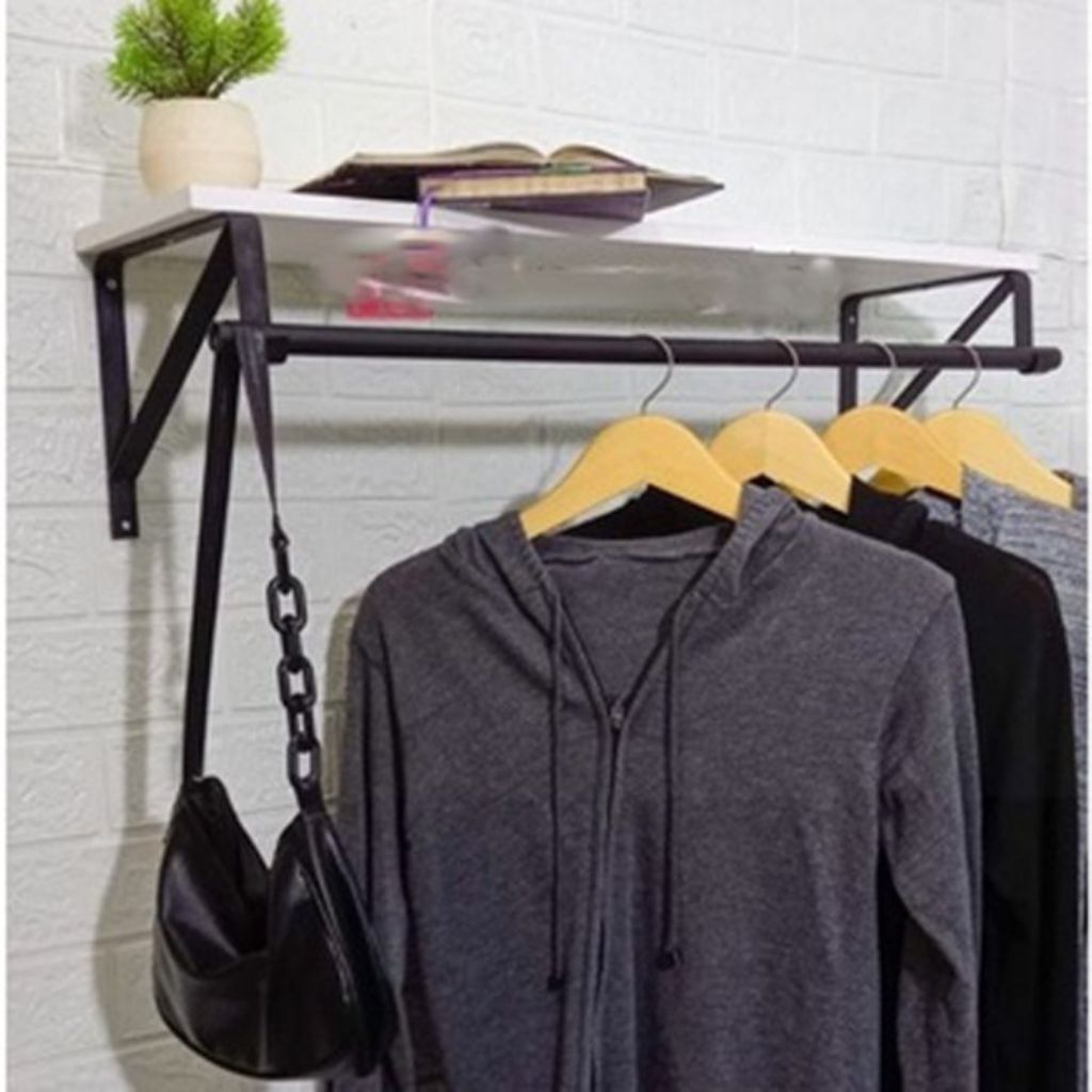 Rak Gantungan Pakaian Rak Gantungan Baju Besi