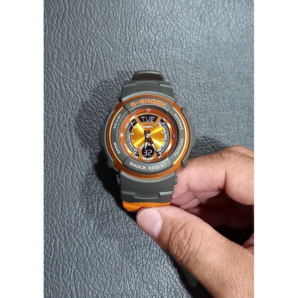 Jam Tangan Casio G-Shock GShock G-315RL / G315RL Orange, Rare Item