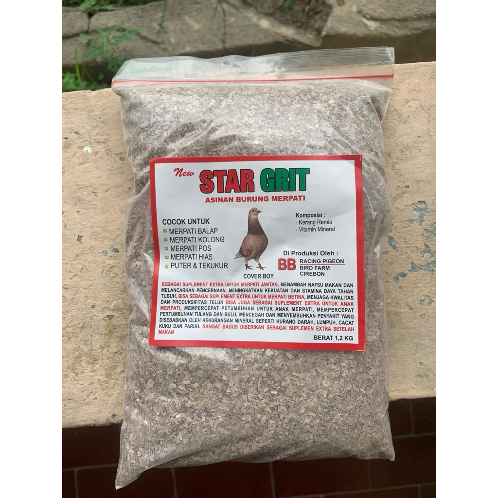 Asinan Burung Merpati (Star Grit)