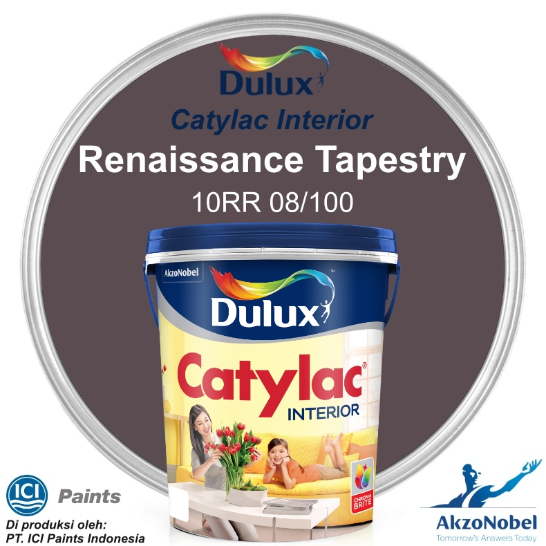 CAT DULUX CATYLAC INTERIOR 5 KG - RENAISSANCE TAPESTRY 10RR 08/100
