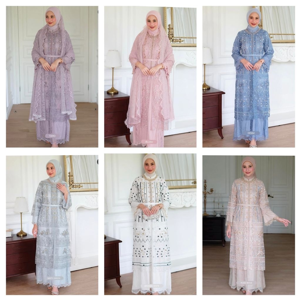 ALLURA OUTER DRESS AMIRA DRESS LULLA DRESS INARA DRESS BY SARAH THE LABEL STL