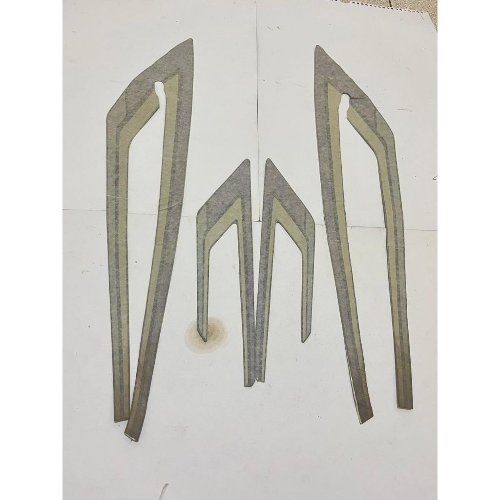 STRIPING HONDA GL100 TAHUN 1994 ORIGINAL STIKER GL100 CDI TAHUN 1994 ORIGINAL