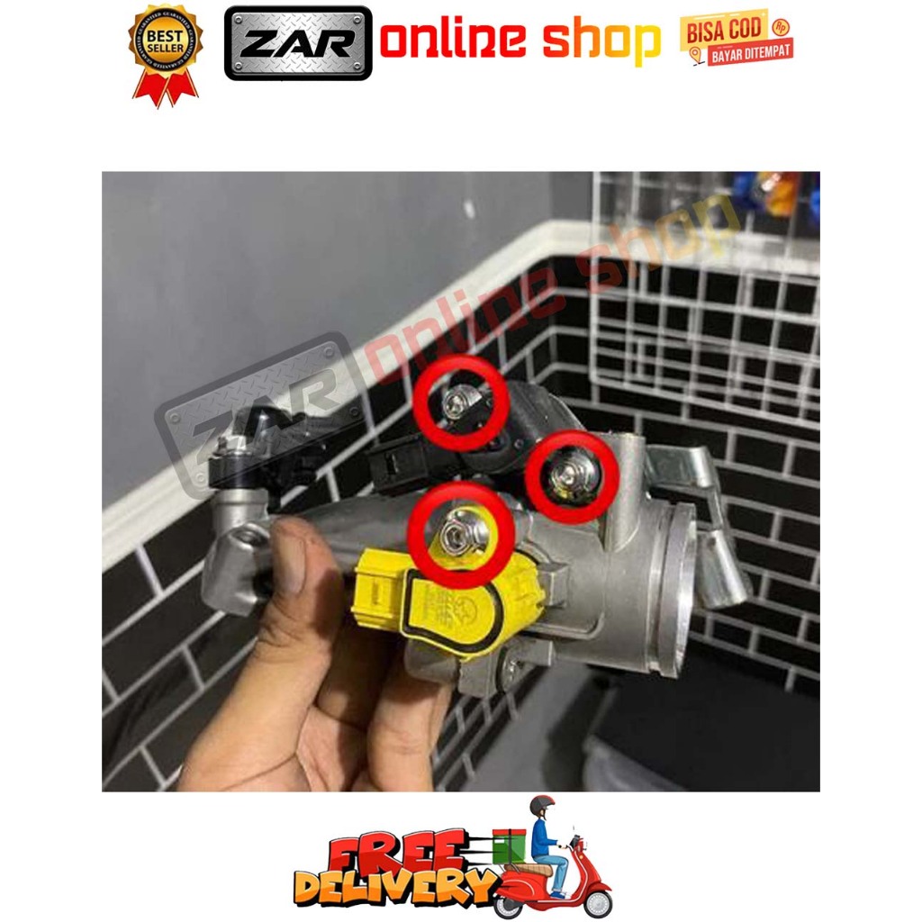 BAUT SENSOR IACV + TPS ( 3 BAUT ) VARIO BEAT DELUXE SCOOPY GENIO SPACY 110 125 150 CBU FI ESP LED NE