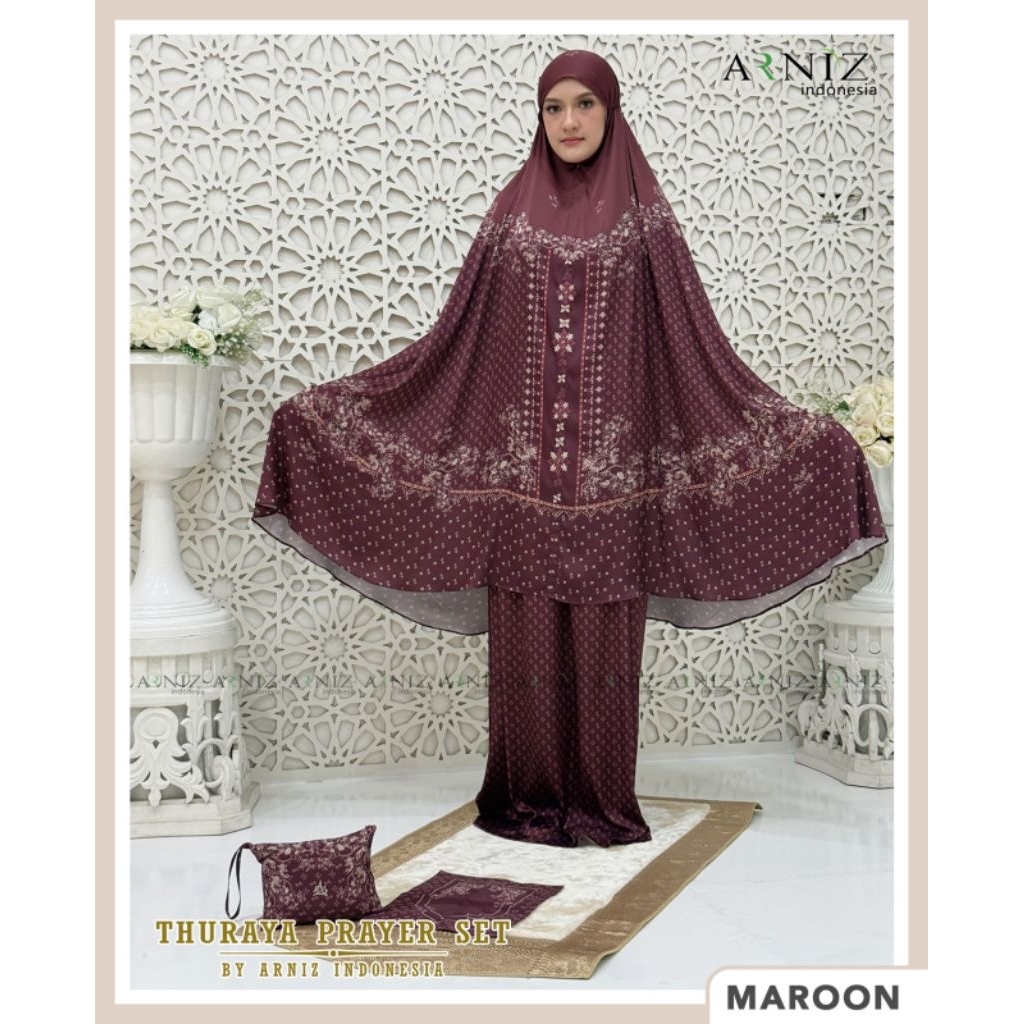 Thuraya Series Mukena Hari Raya By Arniz Collection Terbaru 2026