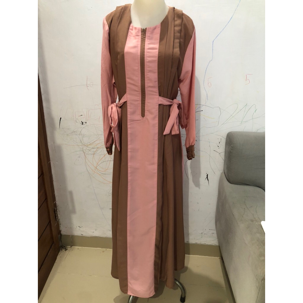 Dress wanita pemakaian pribadi/Gamis wanita pemakaian pribadi/Dress wanita muslim pemakaian pribadi