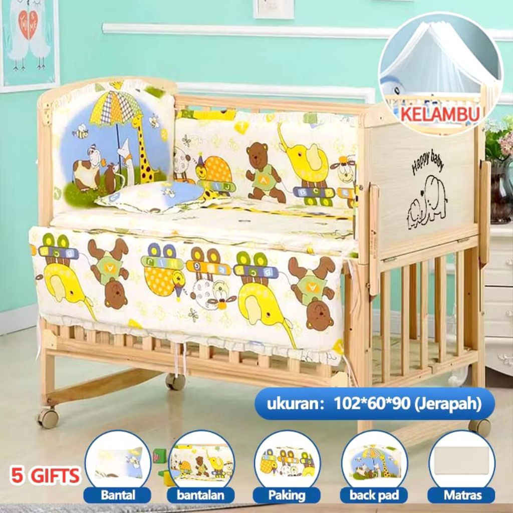 keranjang bayi bekas