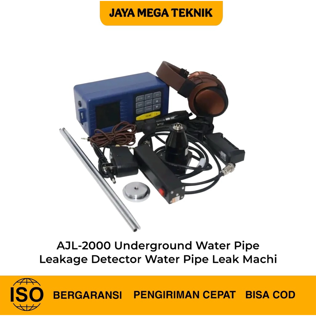 AJL-2000 Underground Water Pipe Leakage Detector Water Pipe Leak Machi