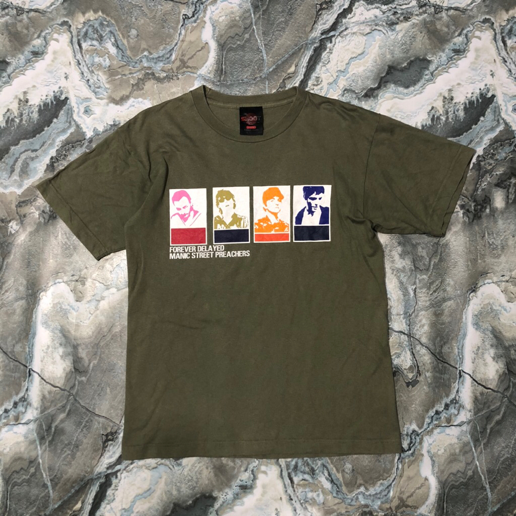 kaos band manic street preachers tour japan vintage tag shoot vtg