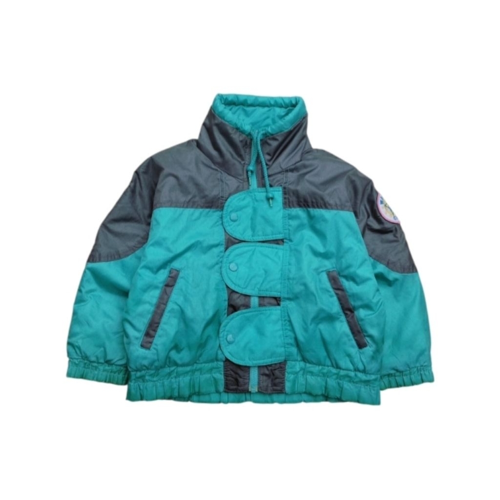 CHIBI WANWAN kids jacket vintage racing size 100 fit 3 - 4 th (P41xL40)