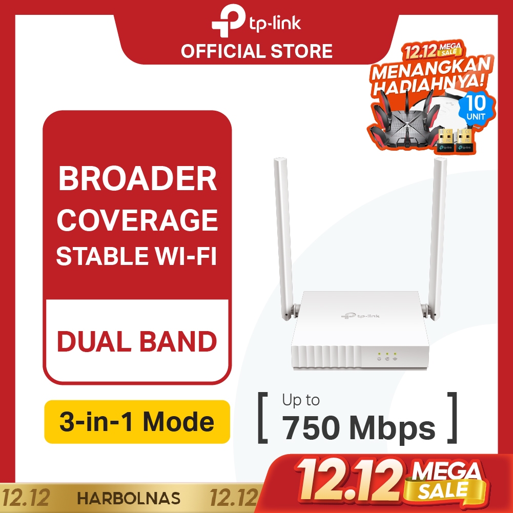 TP-Link Archer C24 | AC750 WiFi 5 Router | Dual Band | Wireless Router | Extender | Access Point