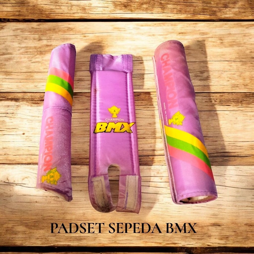 PADSET Sepeda BMX Champion Busa Pelindung Variasi Stang Stem Frame Bmx Jadul NOS