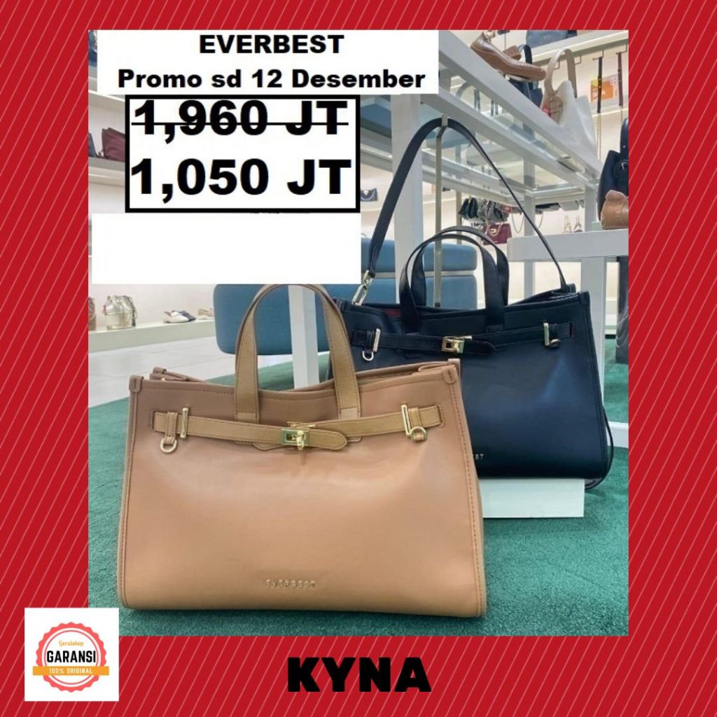 Tas selempang EVERBEST Wanita perempuan ORIGINAL SALE seri KYNA