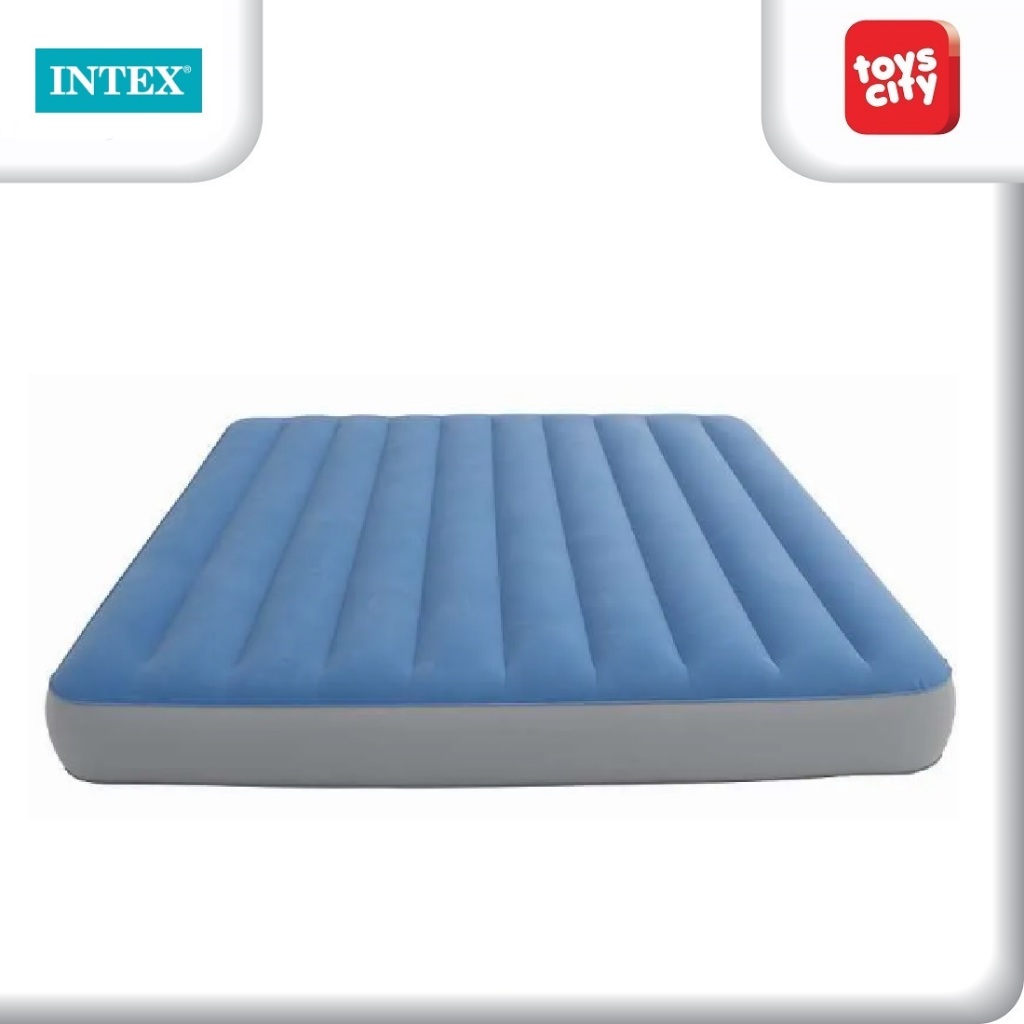 INTEX Kasur Angin Pompa 152X203X25CM 64189 Kasur Angin Portable