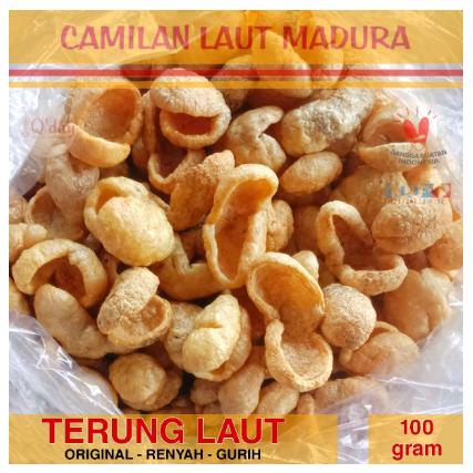 Terung Tripang Bola Goreng Bebas Gluten Renyah Siap Saji 100 gram Oleh-oleh Khas Madura Camilan Laut