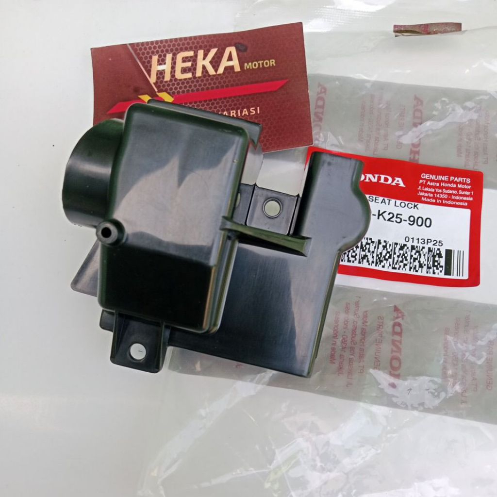 Cover Seat Lock Rumah Dudukan Kunci Jok Beat Fi K25-900 Stater Kasar 2012-2014 Original AHM Honda He