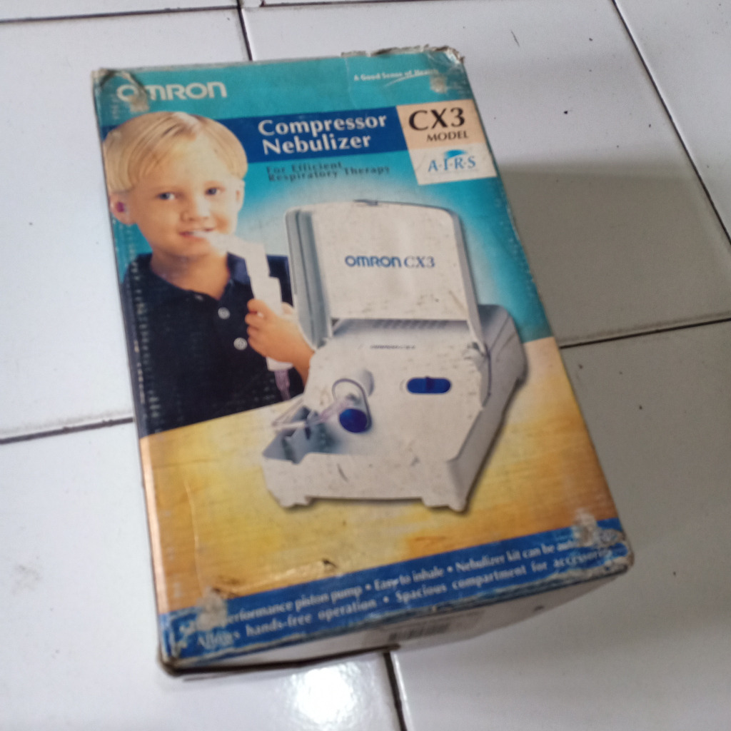 Omron CX3 Nebulizer Alat Terapi Pernafasan Oksigen
