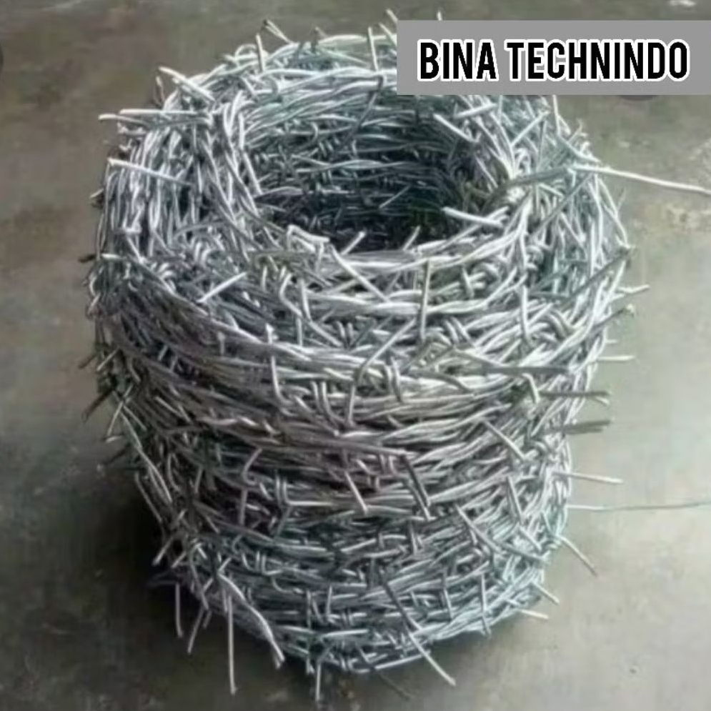 1 Roll  kawat berduri 8 kg kawat pagar berduri perangkap pencuri