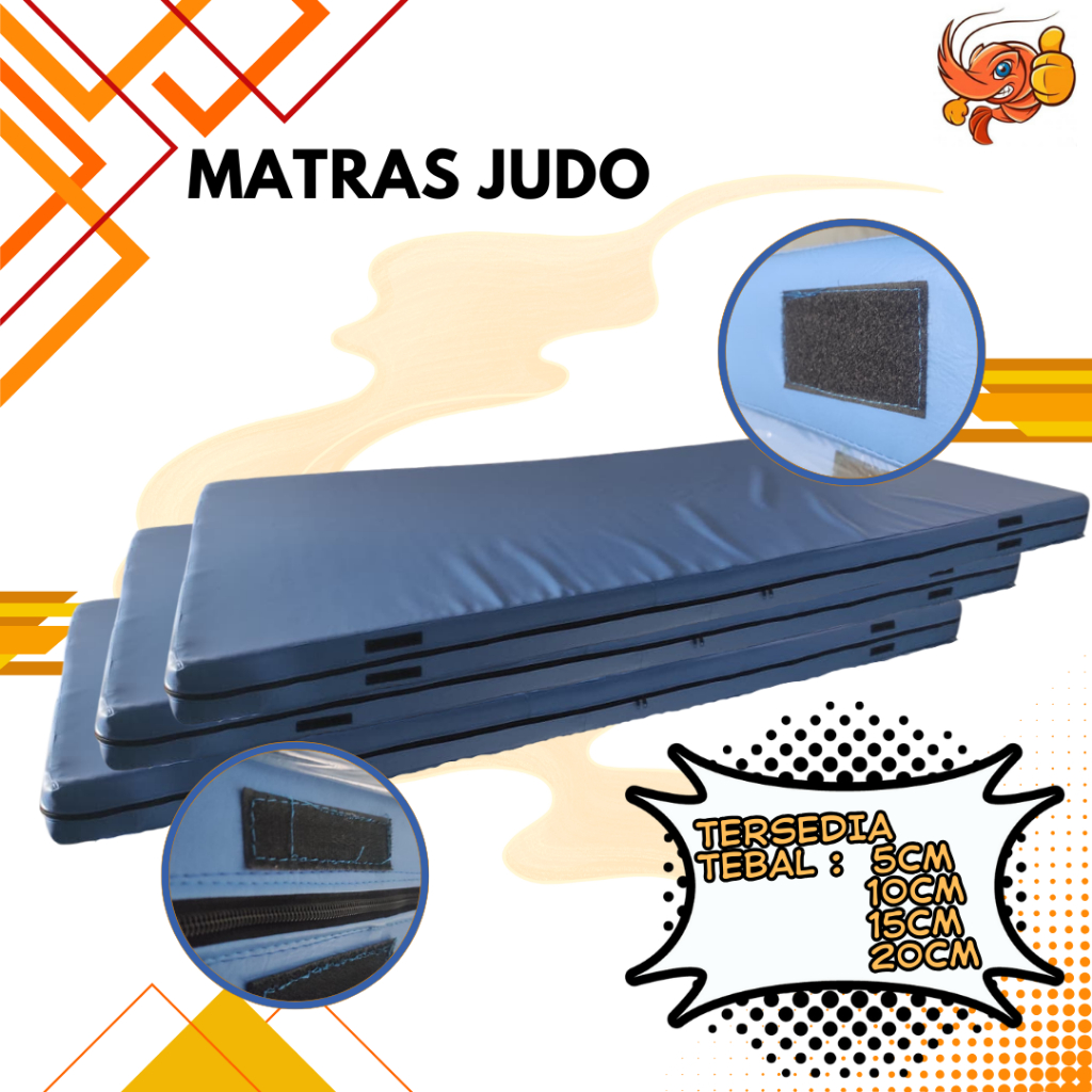 Matras judo berbahan busa / matras busa tebal 5cm,10cm,15cm,20cm