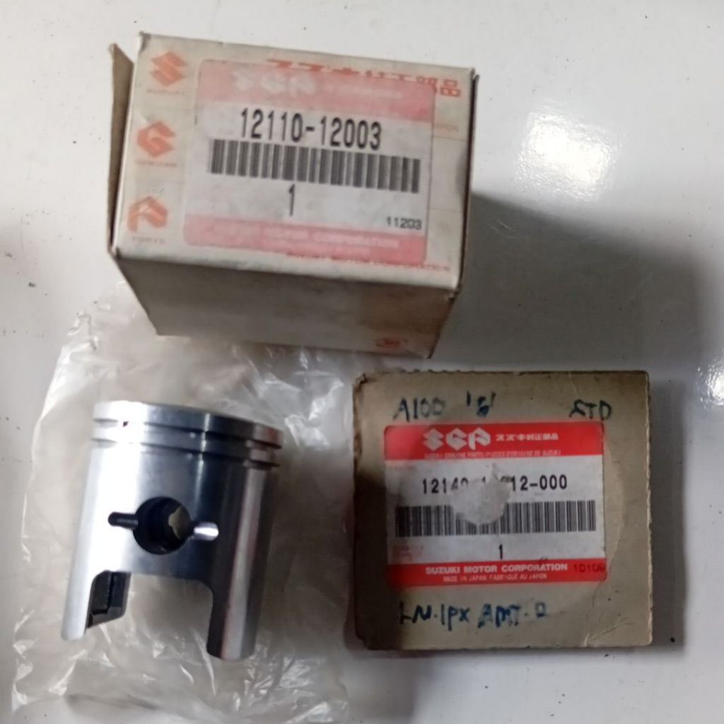 ring piston ring Seker Suzuki A100 OS STD piston os25 os50 original sgp