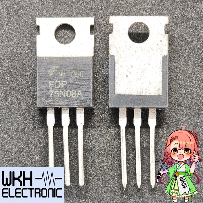 FDP75N08A FDP 75N08A Mosfet N-Ch 75V 75A UniFET TO220