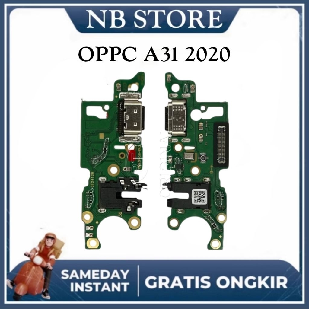 KONEKTOR CAS OPPO A31 2020 CPH2015 ORIGINAL PAPAN CAS
