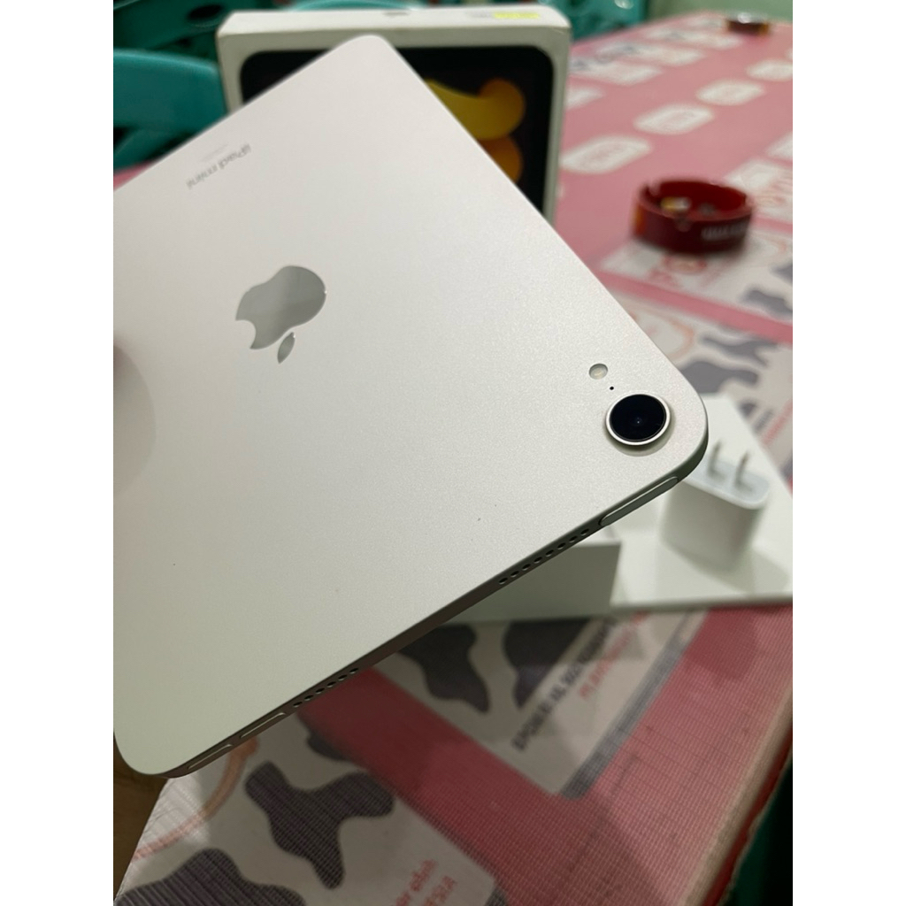 IPad Mini 7 128GB, Silver ( SecondLikenew ) || GaransiApple ON Sd September2026