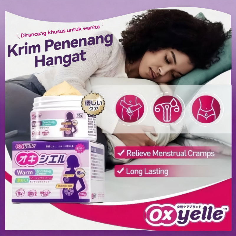*COD ORI*Oxyelle Gel Hangat Herbal / Oxyelle Gel Hangat Perut Rileks / Oxyelle Gel Herbal Wanita / O