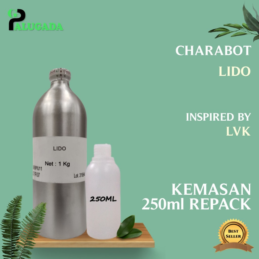 Bibit Parfum Murni LIDO CHARABOT 250ML REPACK