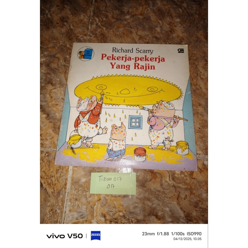 Buku Pekerja pekerja yang rajin - Richard Scarry