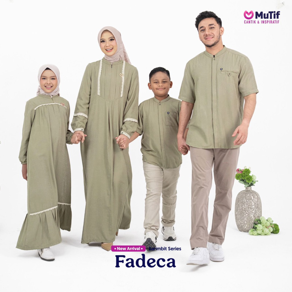 Sarimbit 2026 MUTIF Fadeca Facel Gamis & Koko Termurah