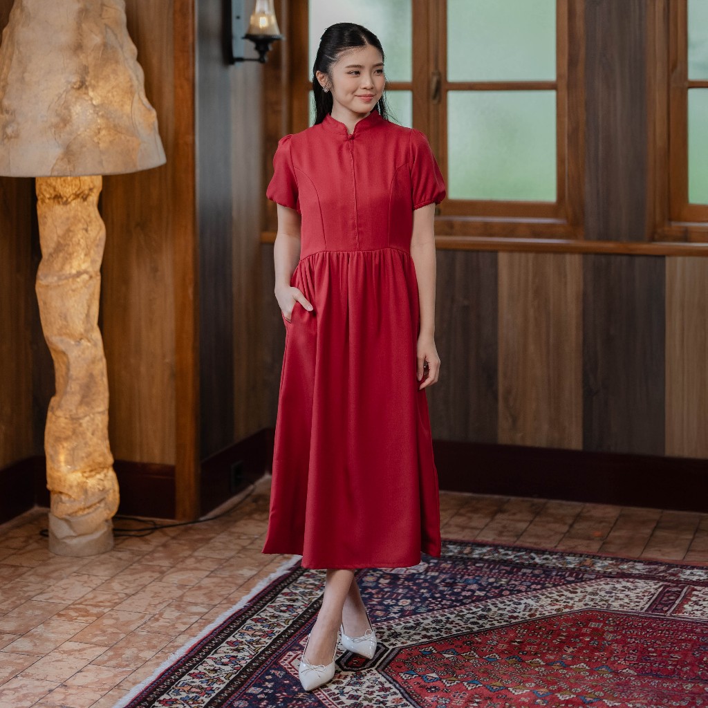 Beatrice Clothing Medan Vivian Dress - Pakaian Wanita | Dress Wanita