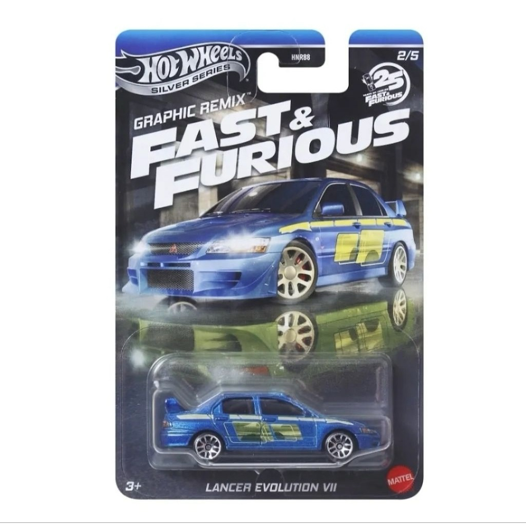 hotwheels lancer evo fast and furious