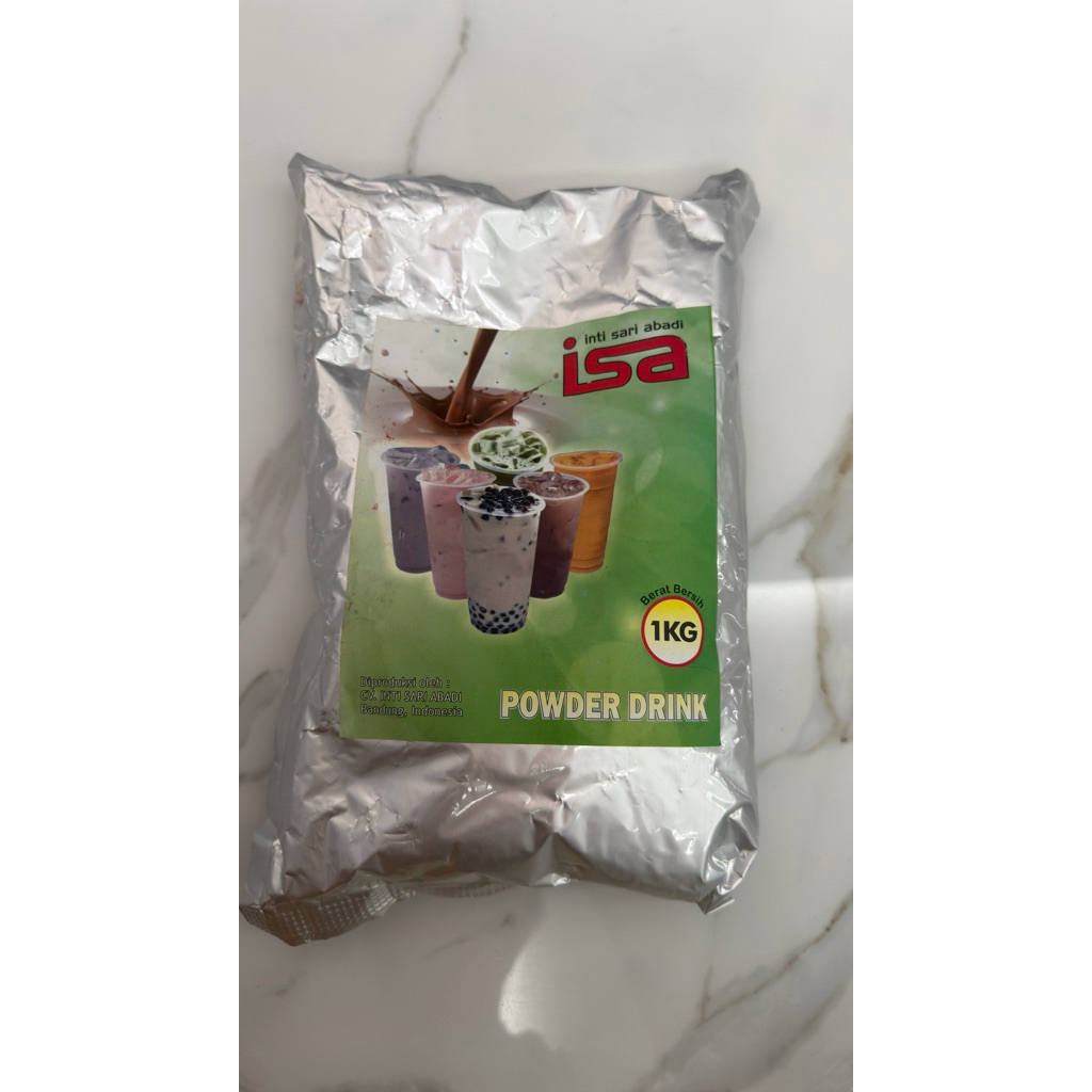 ISA BUBUK MINUMAN 1 KG / DRINK POWDER / BUBUK MINUMAN KEKINIAN 1000 GR LYS