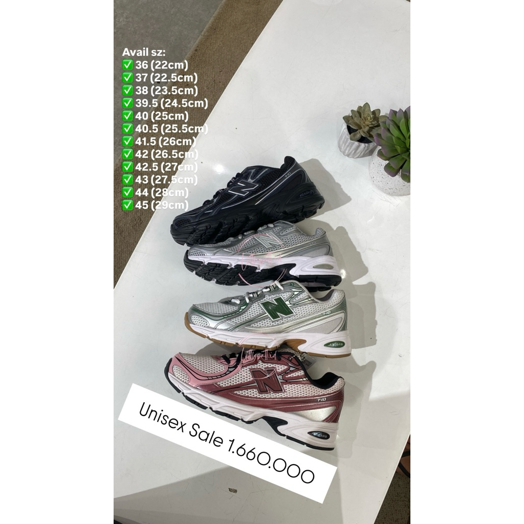 NEW BALANCE 740 BLACK