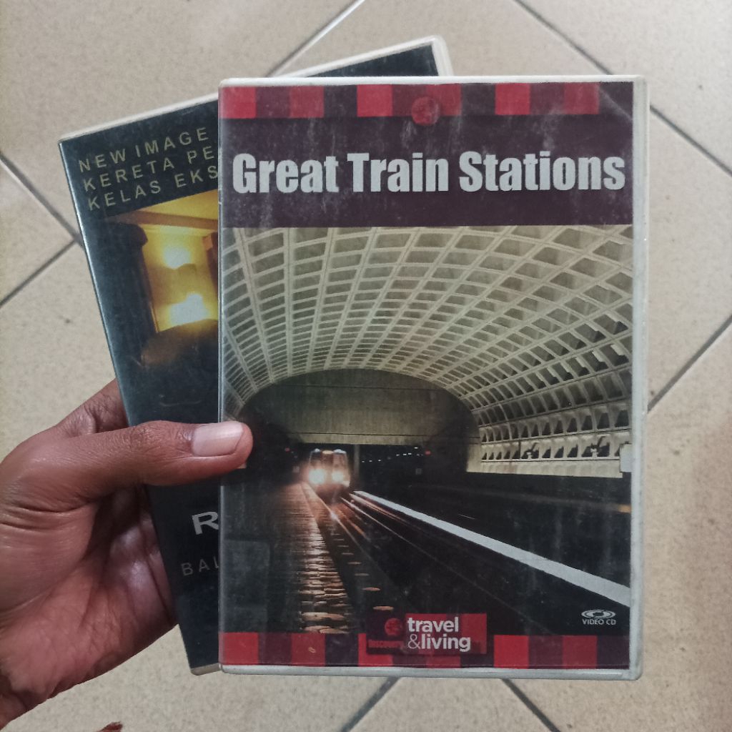 Paket Take All DVD Dan VCD Original Discovery Channel Train Station Kereta Bawah Tanah