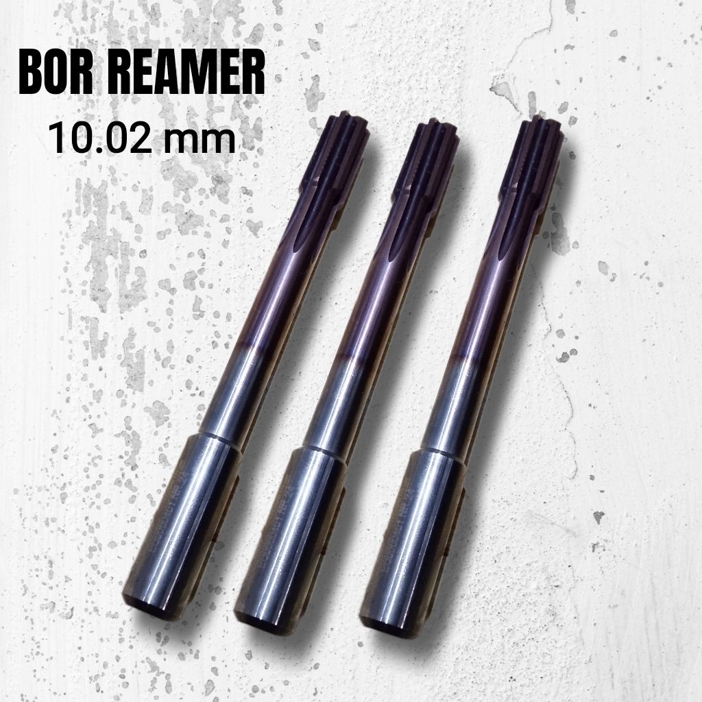 Reamer Carbide 10.02 mm 6 flute Hand reamer 10.02mm 6f Reamer Bosh klep Second