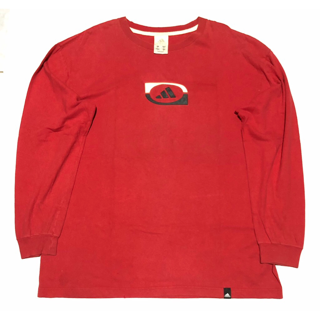 KAOS ADIDAS VINTAGE 00's LOGO REFLECTIF SECOND ORIGINAL