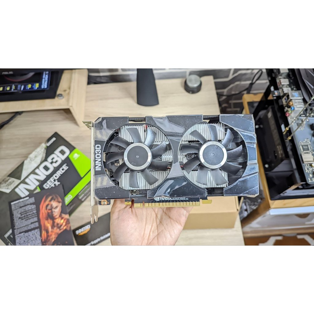 Inno3D GTX 1650 TWIN X2 OC GDDR6 Non Pin Power LikeNew Istimewa
