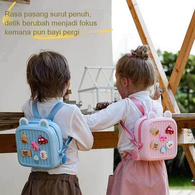 Tas Jelly Fungoofun Original DIY K32 Ransel anak - tas ransel wanita - tas jelly - tas fungoo - tas 