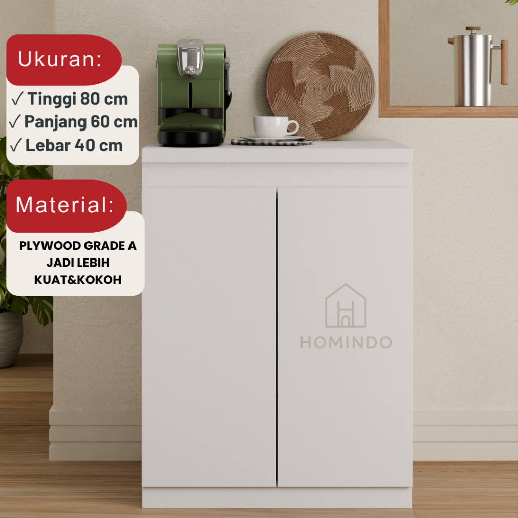 [HOMENDO] KITCHEN SET BAWAH 2PINTU
