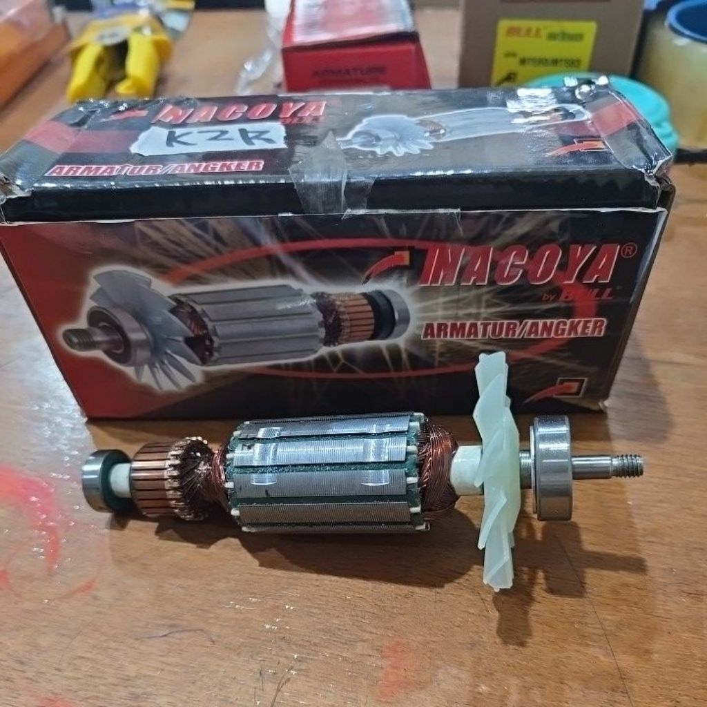 armature gurinda maktec makita mt90/mt91 jantung gurinda maktec mt90/mt91