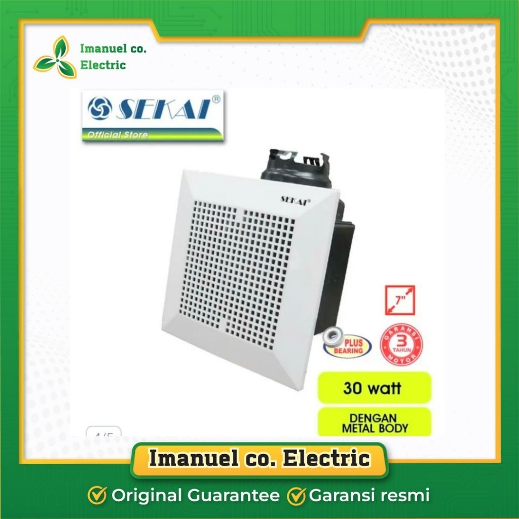 SEKAI Kipas Angin Hexos PVF 17 
