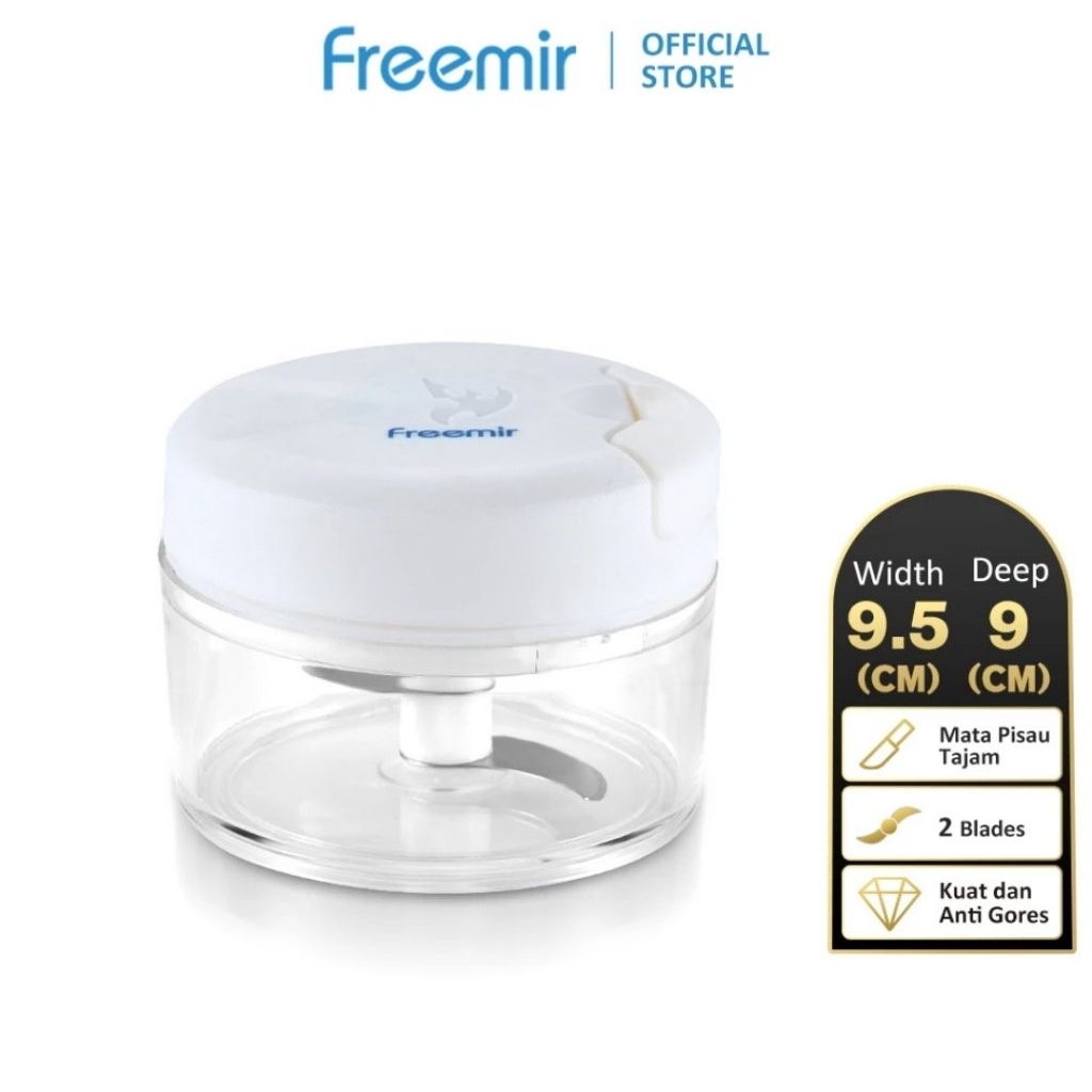 Freemir Chopper Manual Mini Serbaguna 170 ml