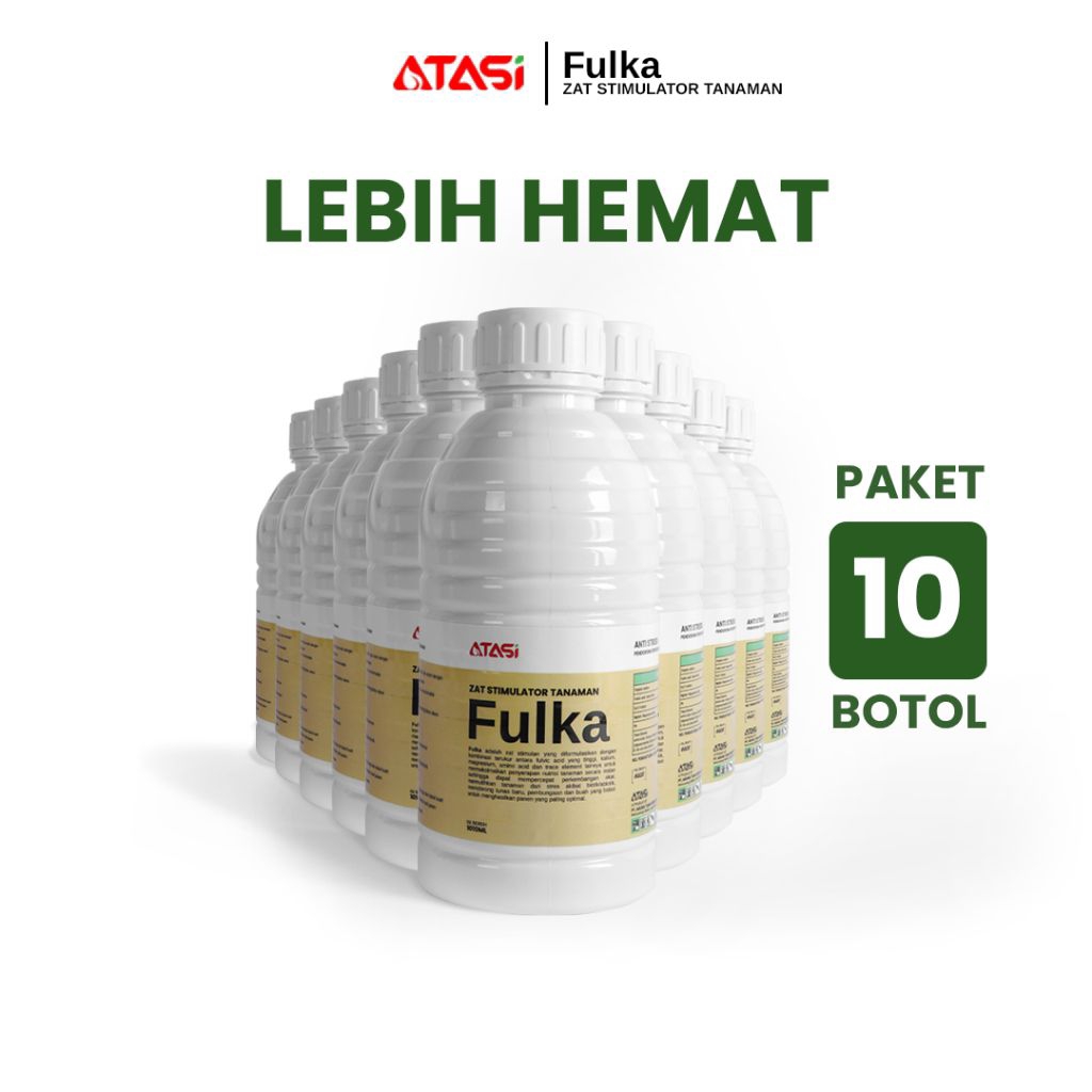 10btl Fulka Zat stimulator tanaman pupuk organik cair
