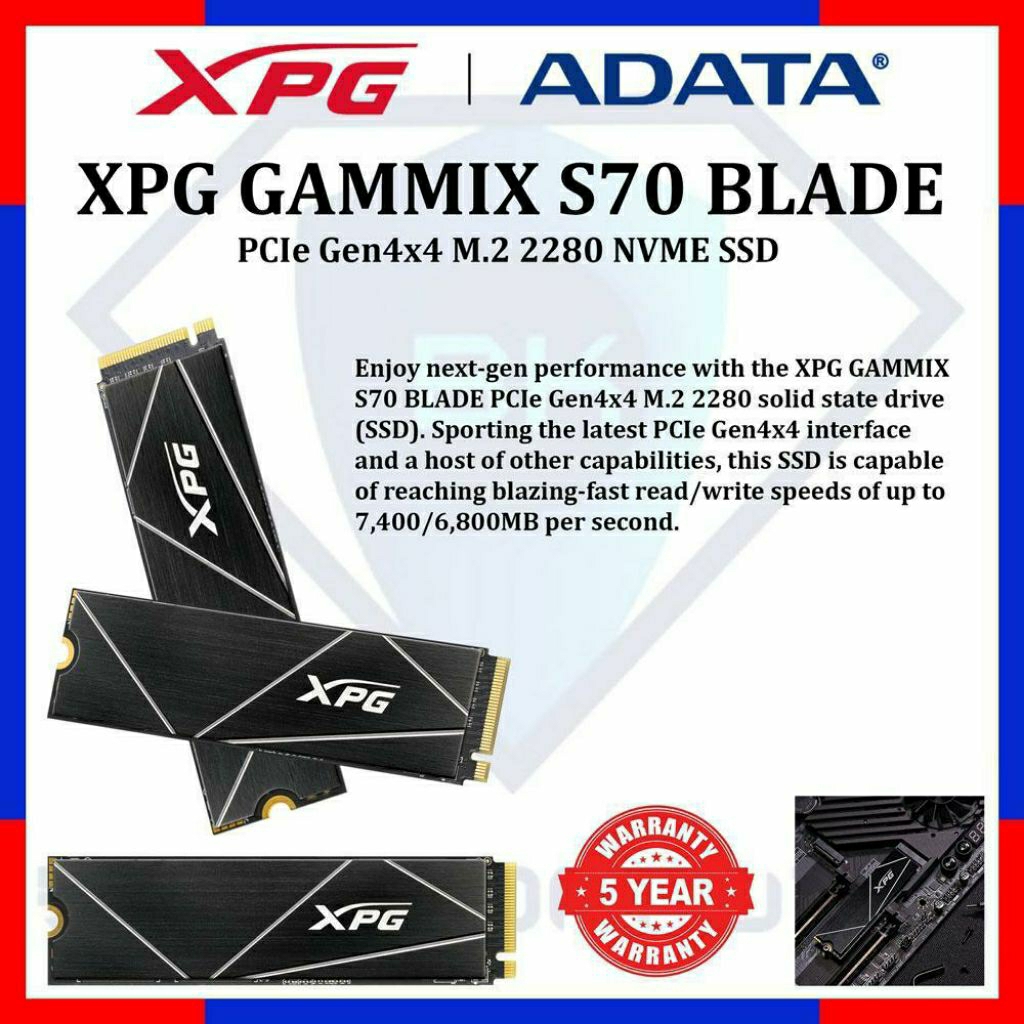 SSD nvme Adata XPG S70 1TB