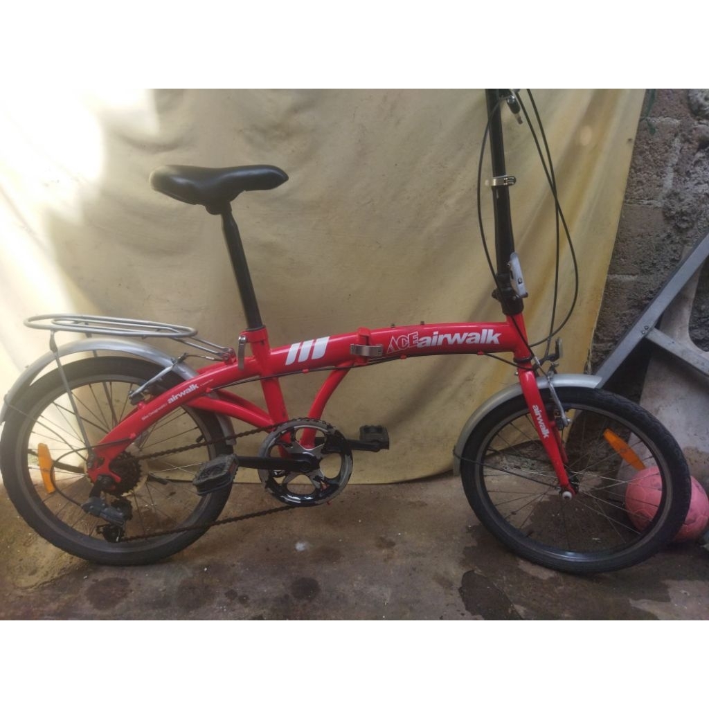 sepeda lipat ace airwalk 20" second
