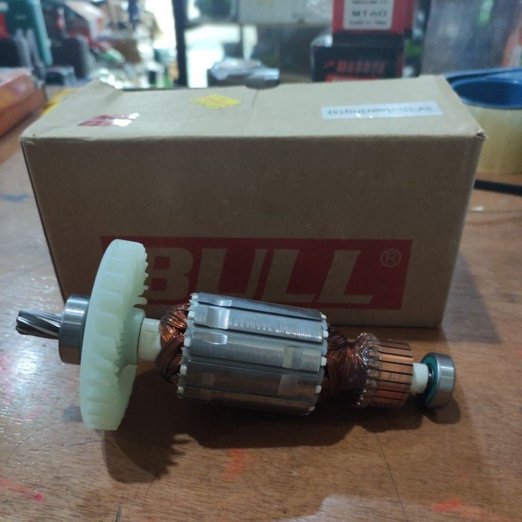 jantung mesin potong maktec makita mt580/mt583 / armature circularsaw maktec mt583 bull / jantung me
