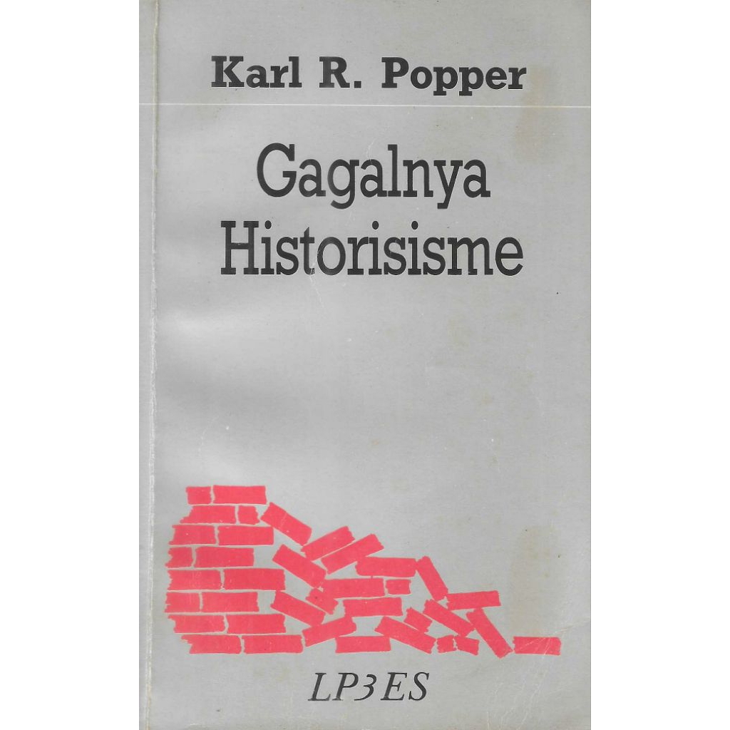 Buku GAGALNYA HISTORISISME Penulis KARL R. POPPER Penerjemah NENA SUPRAPTO Penerbit LP3ES Tahun 1985